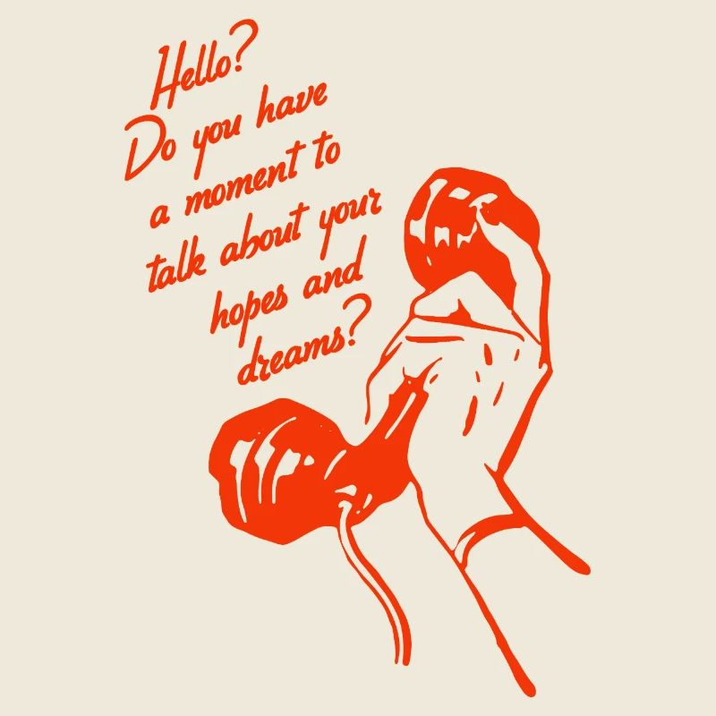 Retro Phone Design – Hopes & Dreams Conversation