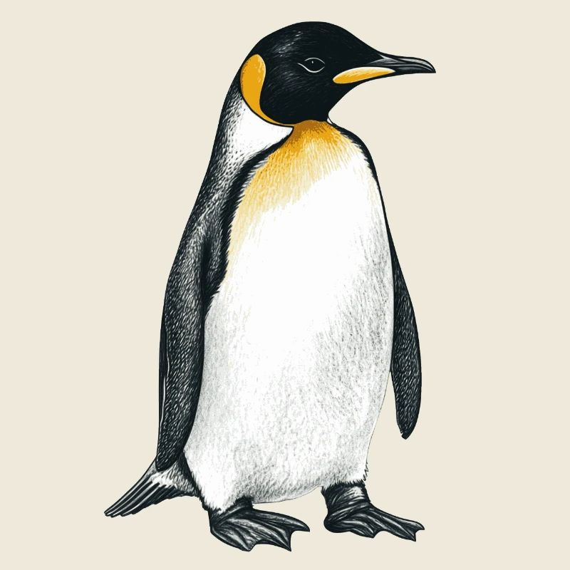 süßer Pinguin