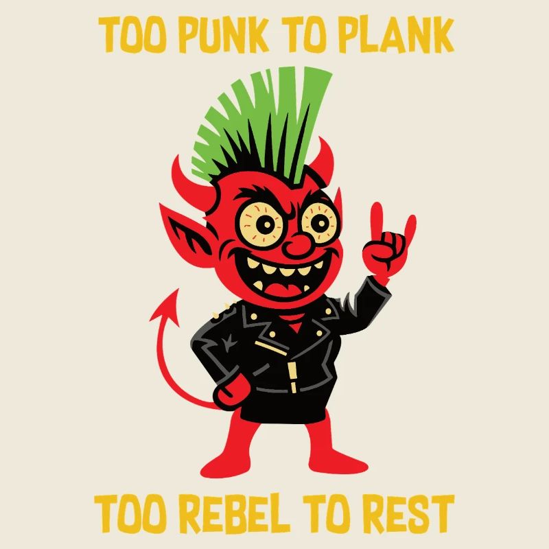 „Too Punk to Plank – Too Rebel to Rest”