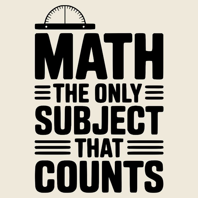 Math The Only Subject That Counts