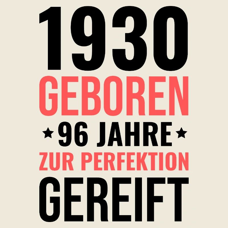 Né en 1930 – Perfectionné