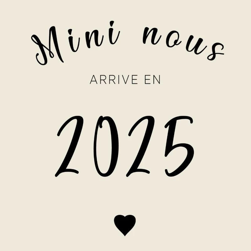Bébé arrive en 2025 !
