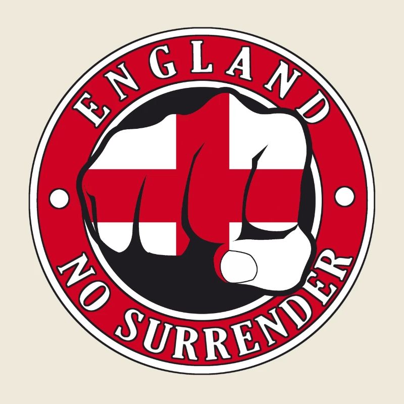 Angleterre "No Surrender" Fist