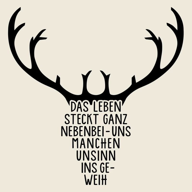 Geweih - Hirsch - Elch - Wild - Ren - Hörner - 1C