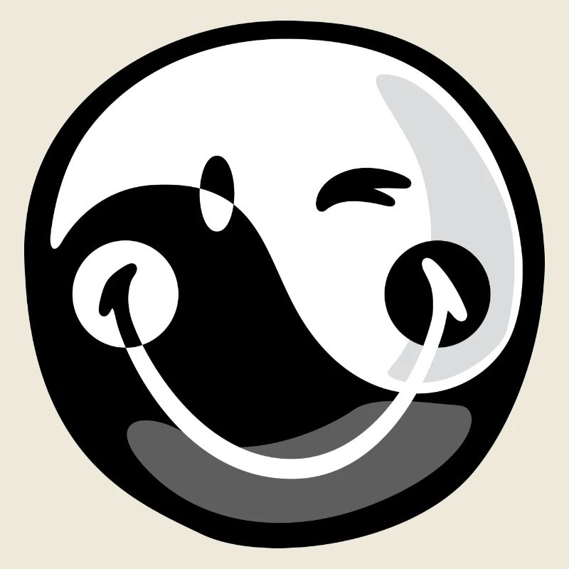 Smiley Yin Yang