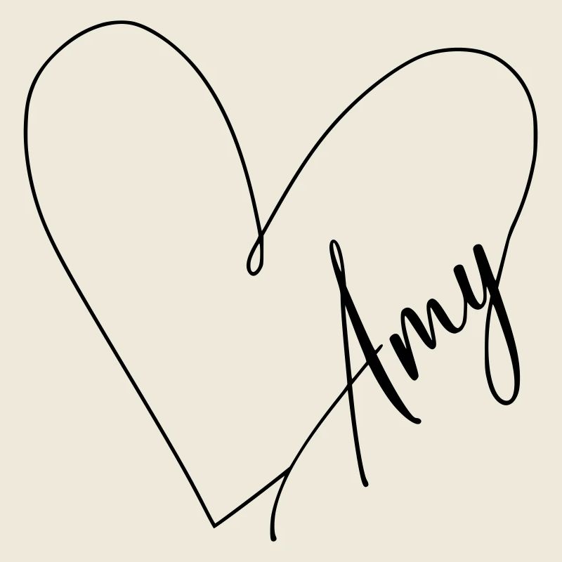 Amy Name Herzlinie