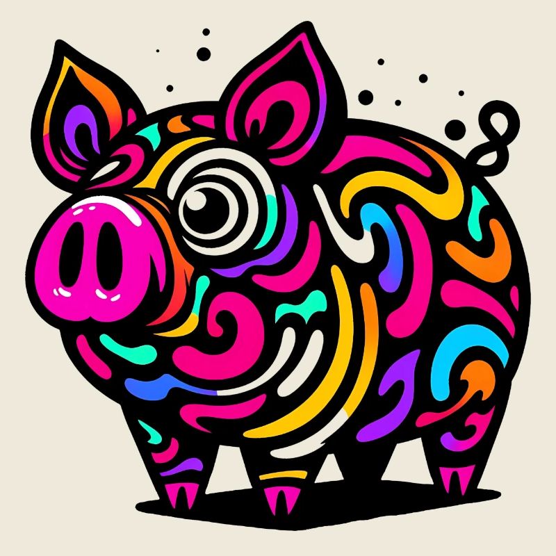 Psychedelic Pig