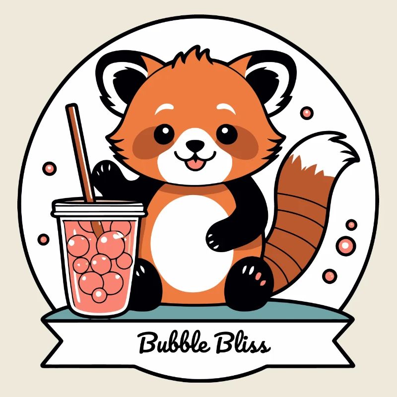 Red Panda Bubble Tea