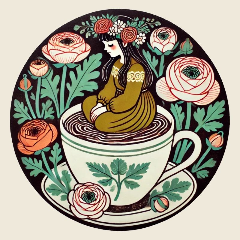 Tea Time Mädchen