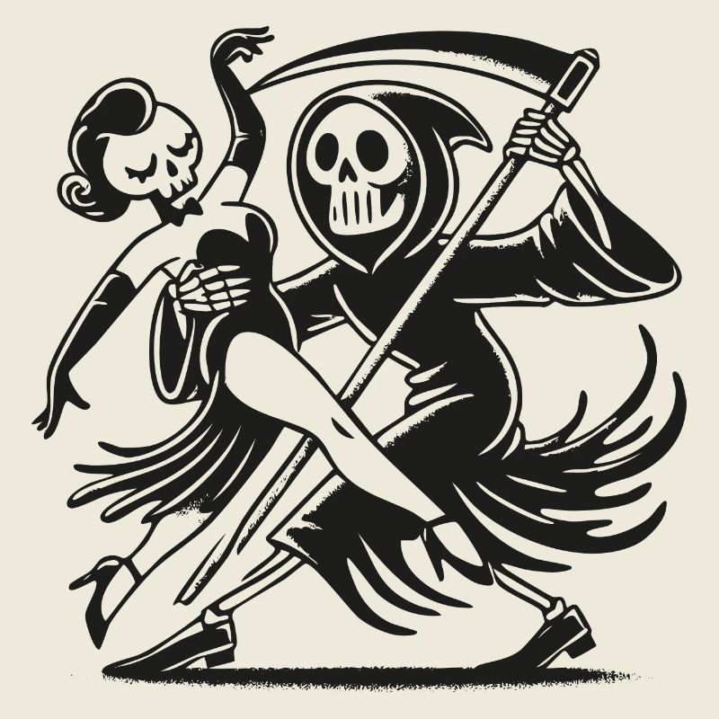 Tanzen mit dem Sensenmann