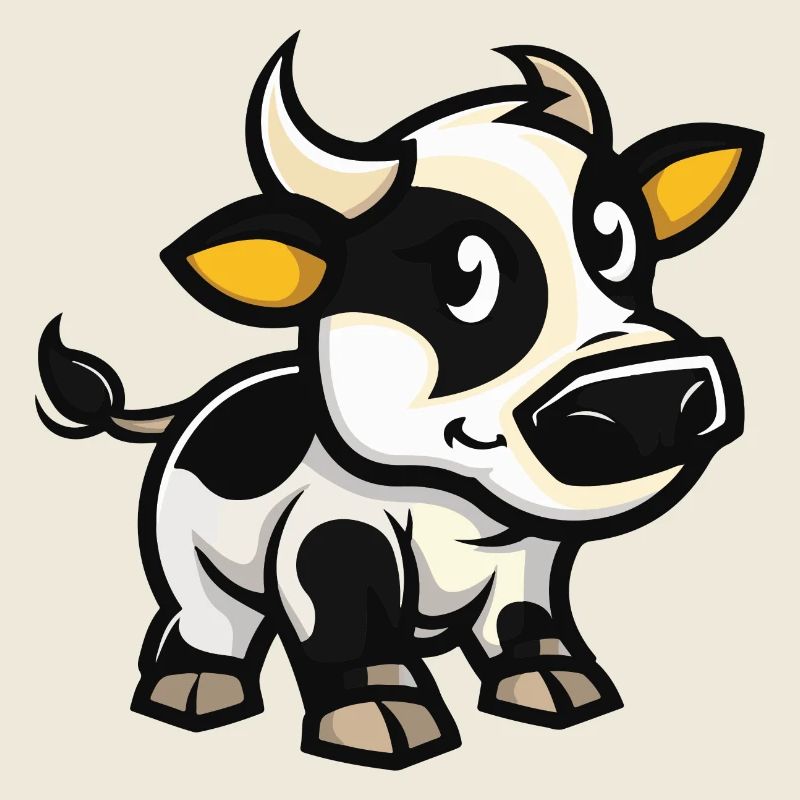 Bande dessinée de vache