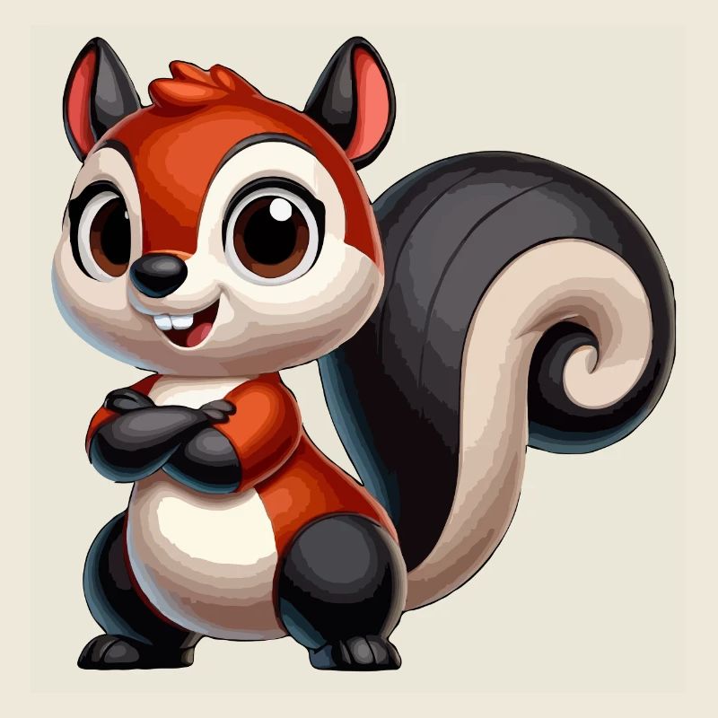 Écureuil à queue noire