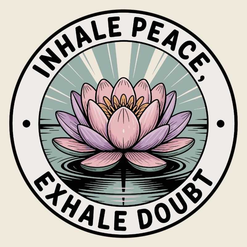 Inspirez la paix, expirez le doute