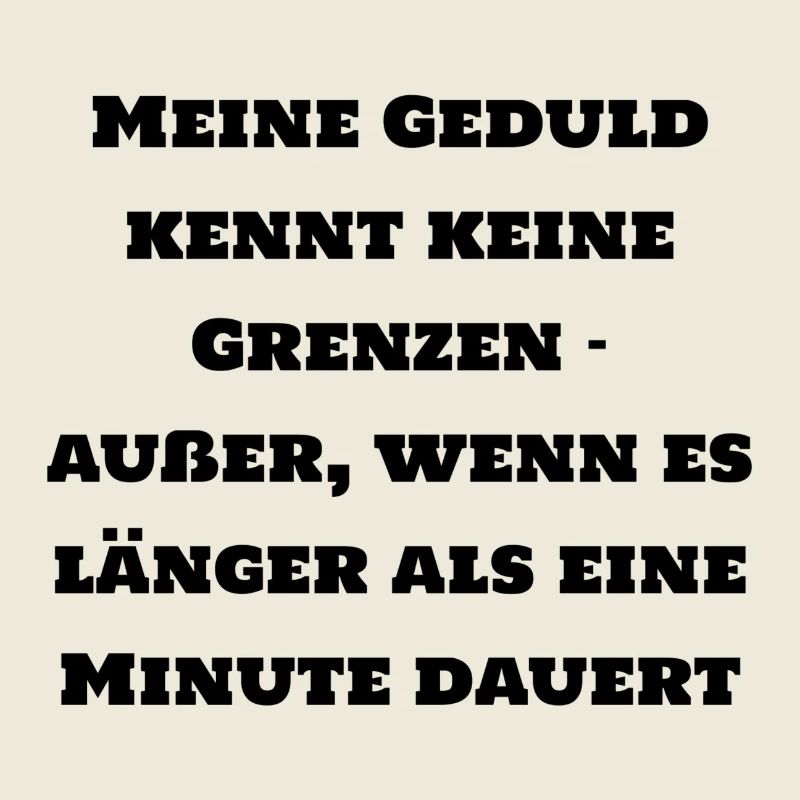 Selbstironische Sprüche