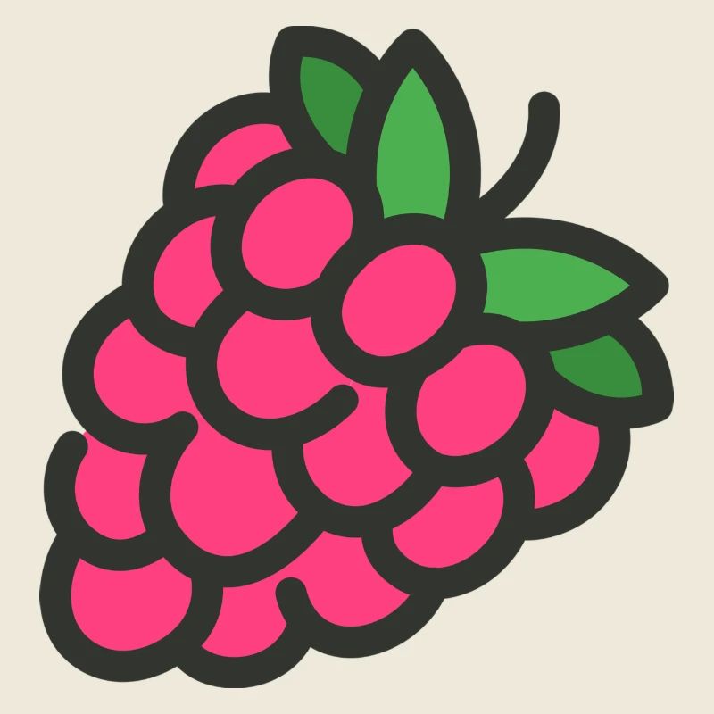 Raspberry - Himbeeren MOTIV