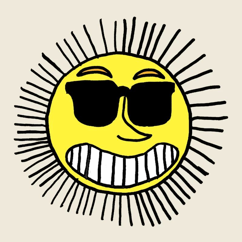 Lunettes vintage Sun Smiling