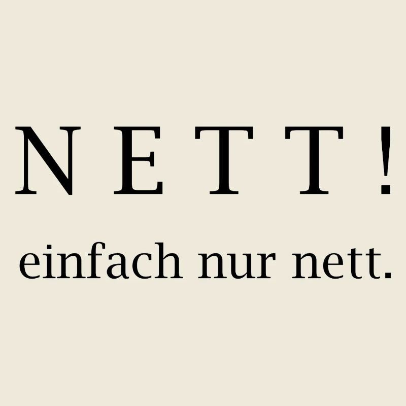 Nett! einfach nur nett.