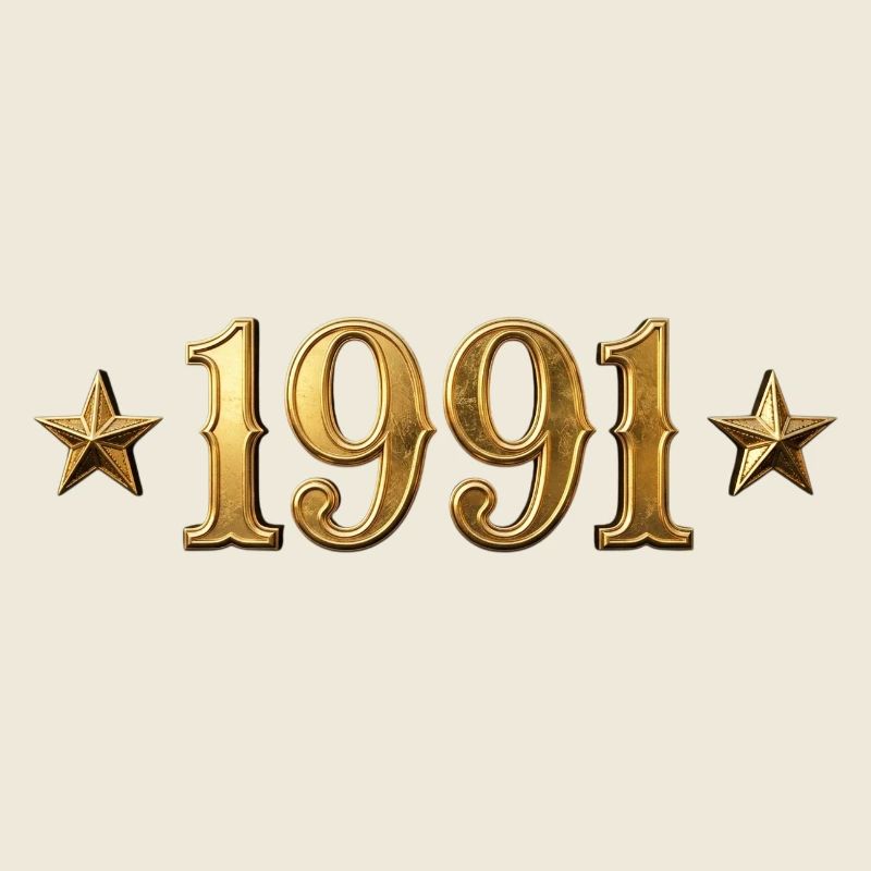 Étoiles d’or vintage 1991