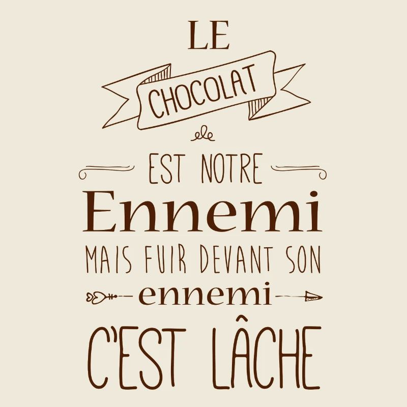 Le chocolat est notre ennemi
