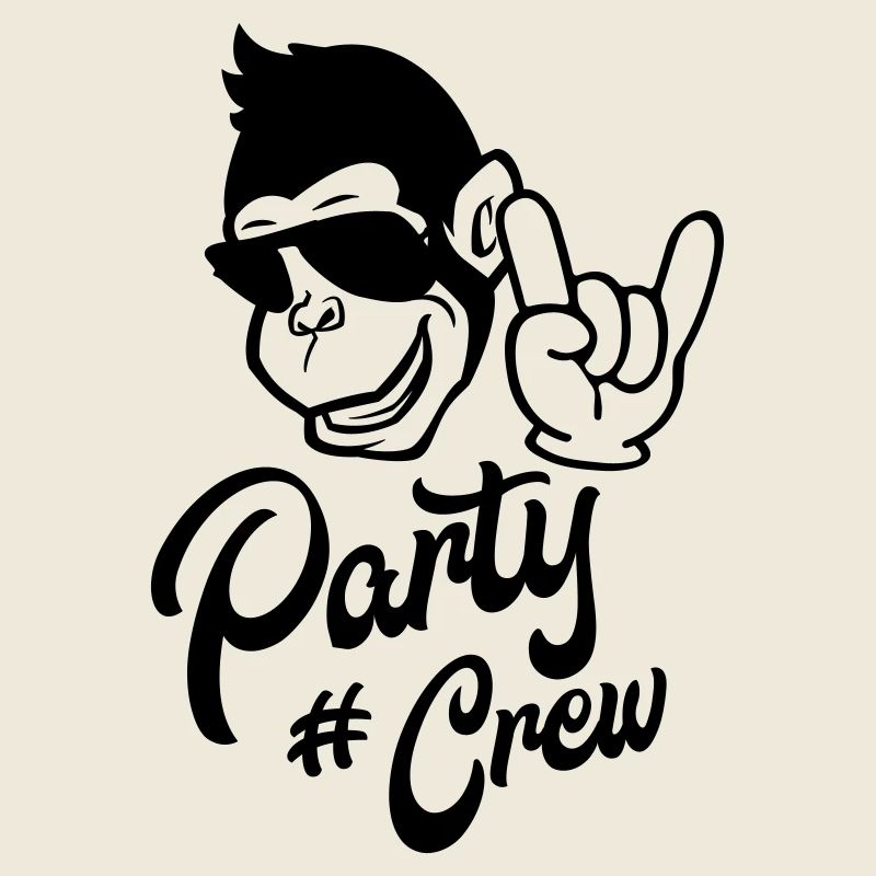 monkey cool party crew
