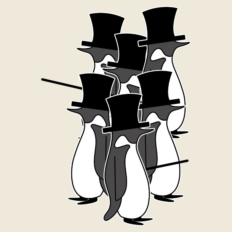 Cool Pinguin Vögel Tier Seevogel Südpol