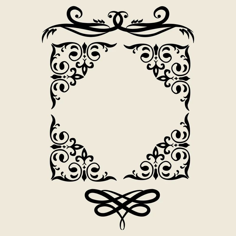 Cadre de décoration en forme de diamant ouverture en forme de diamant