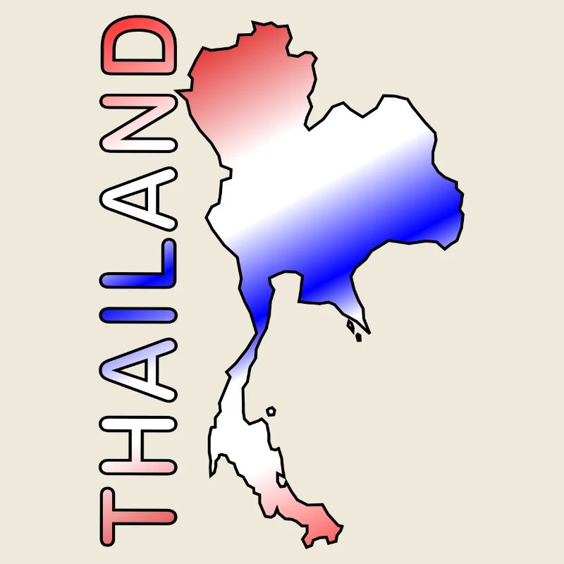 Thailand Map Font