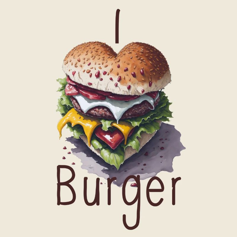 J’adore les hamburgers
