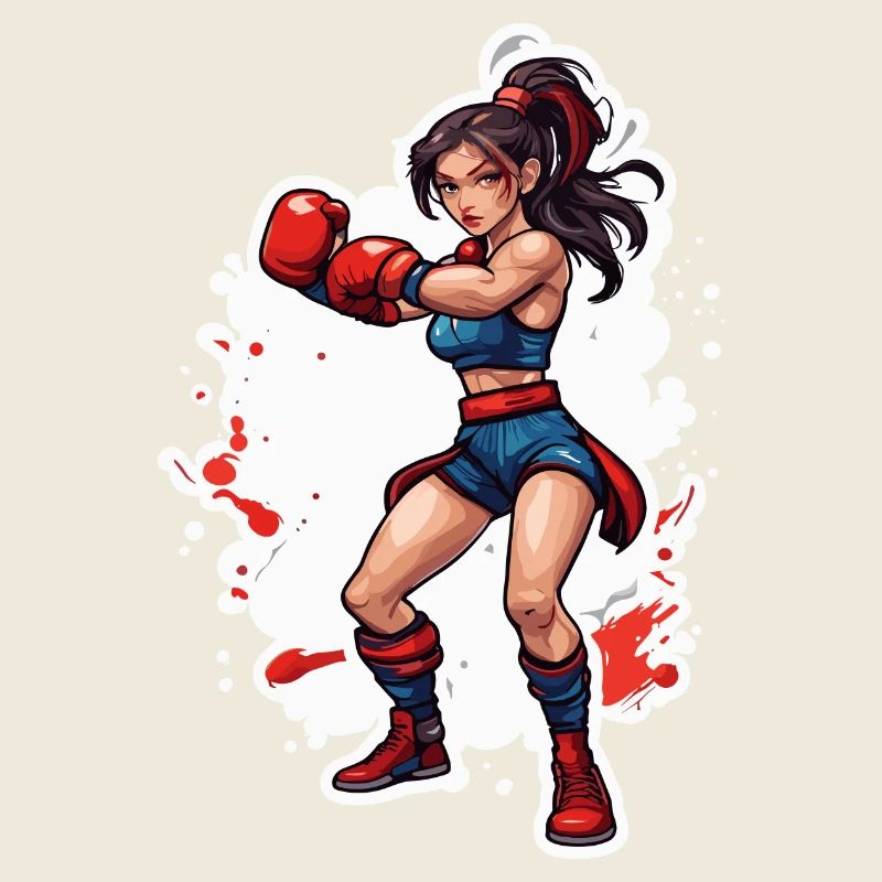Boxer / Sport / Kampf / Arena / Boxring / Fäuste
