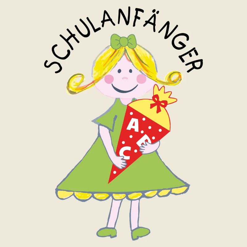 Schulanfänger 2026 - Mädchen mit Schultüte