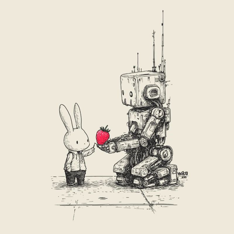 Strawberry Robot