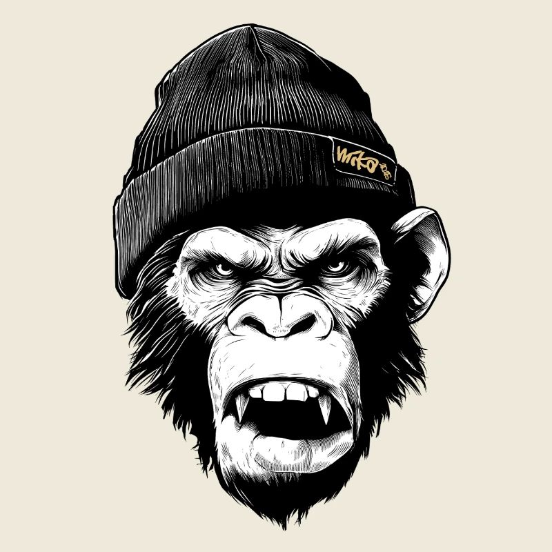 Singe enragé