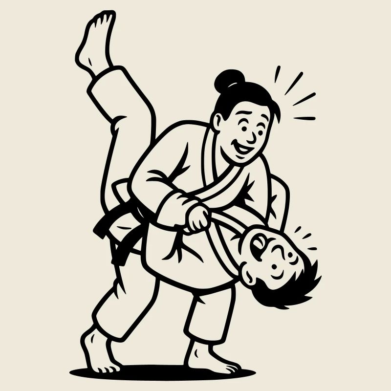 judoka wurf