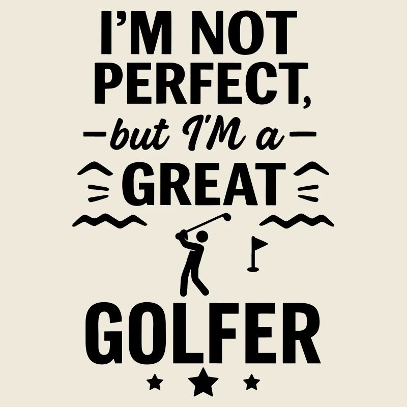 Super Golfer Sport Lustig Golf