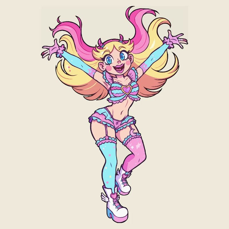 Star Butterfly Rainbow Hero