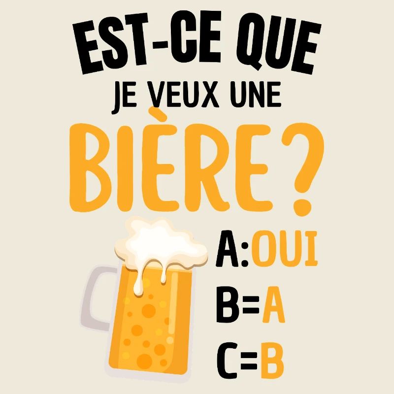 Humour Bière Et Réponse Évidente