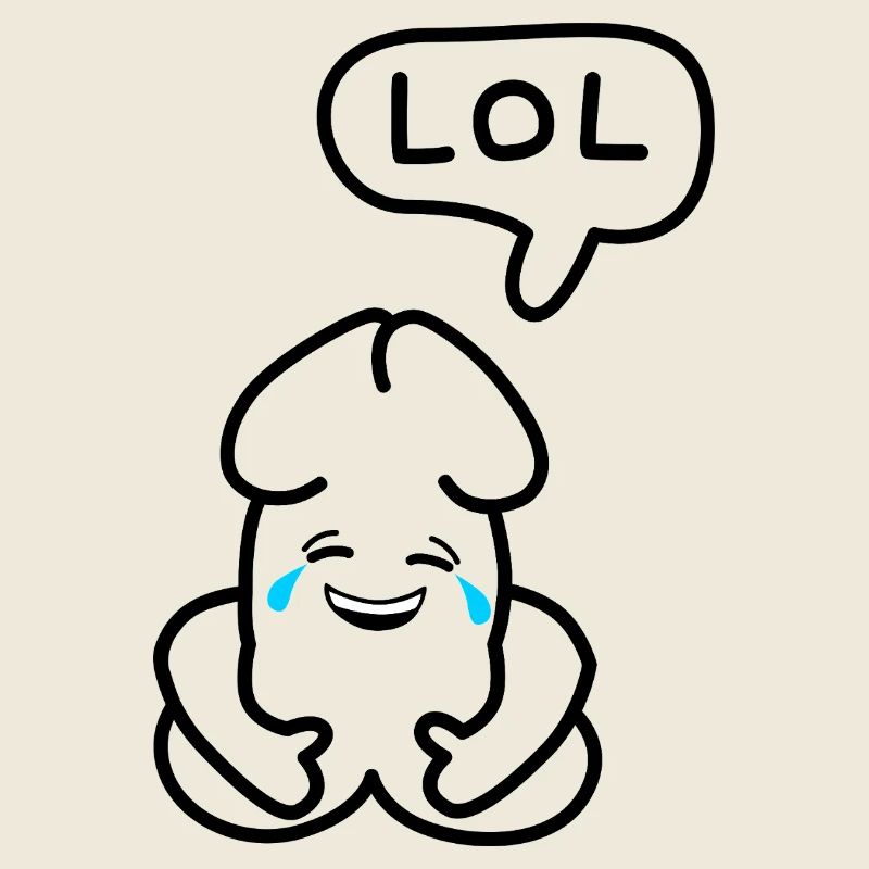 lustiges Junior-LOL-Emoticon