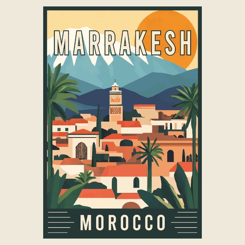 Découvrez les souks vibrants de Marrakech au Maroc