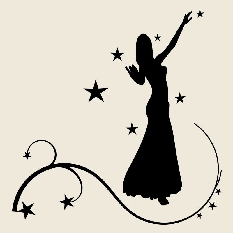 Bauchtanz mit Sternen