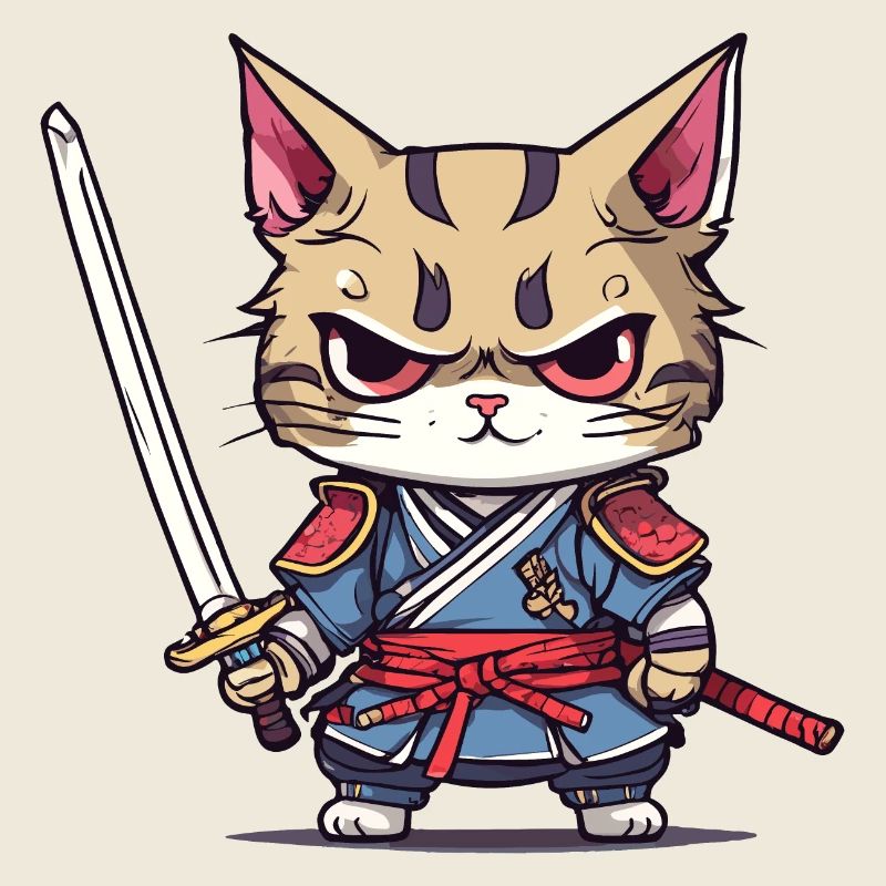 Samurai-Katze #1