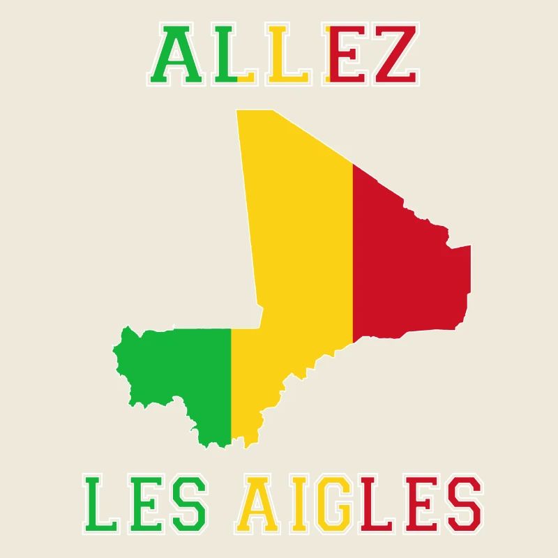 Allez Les Aigles Maillot de Pied The Eagles