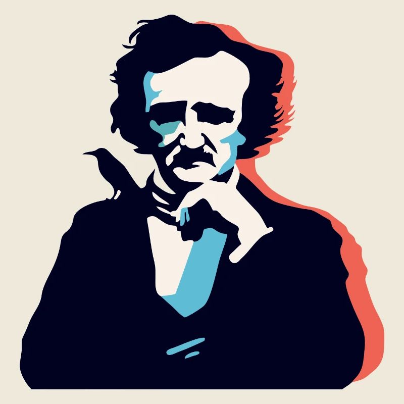 Edgar Allan Poe Thinking