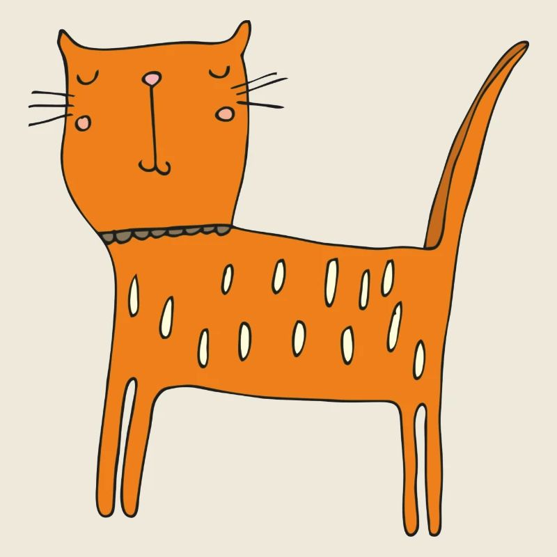 katze orange