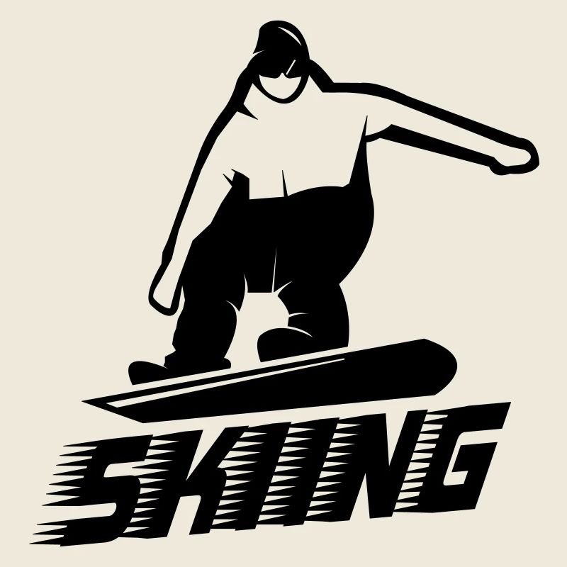 Skiing Snowboard