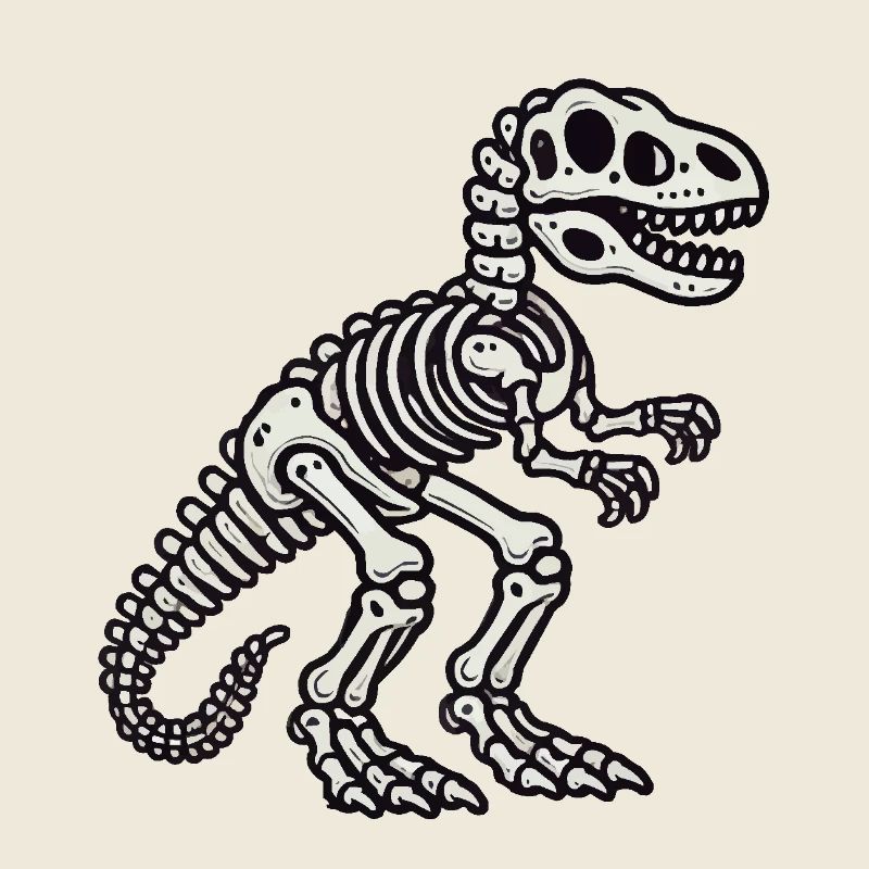 dino skelett