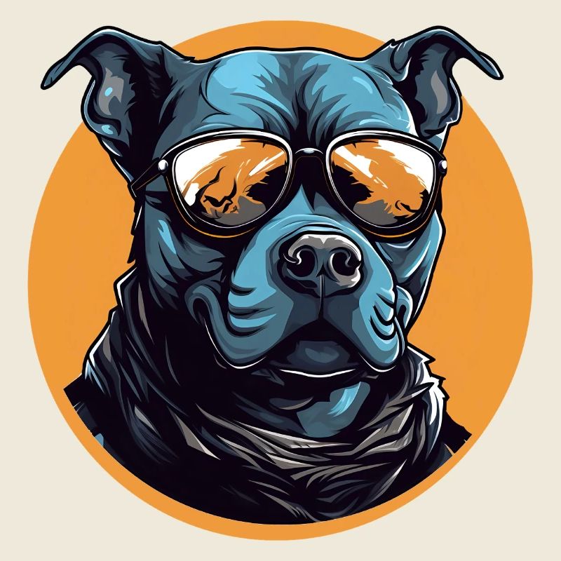 Cooler Bully mit Sonnenbrille