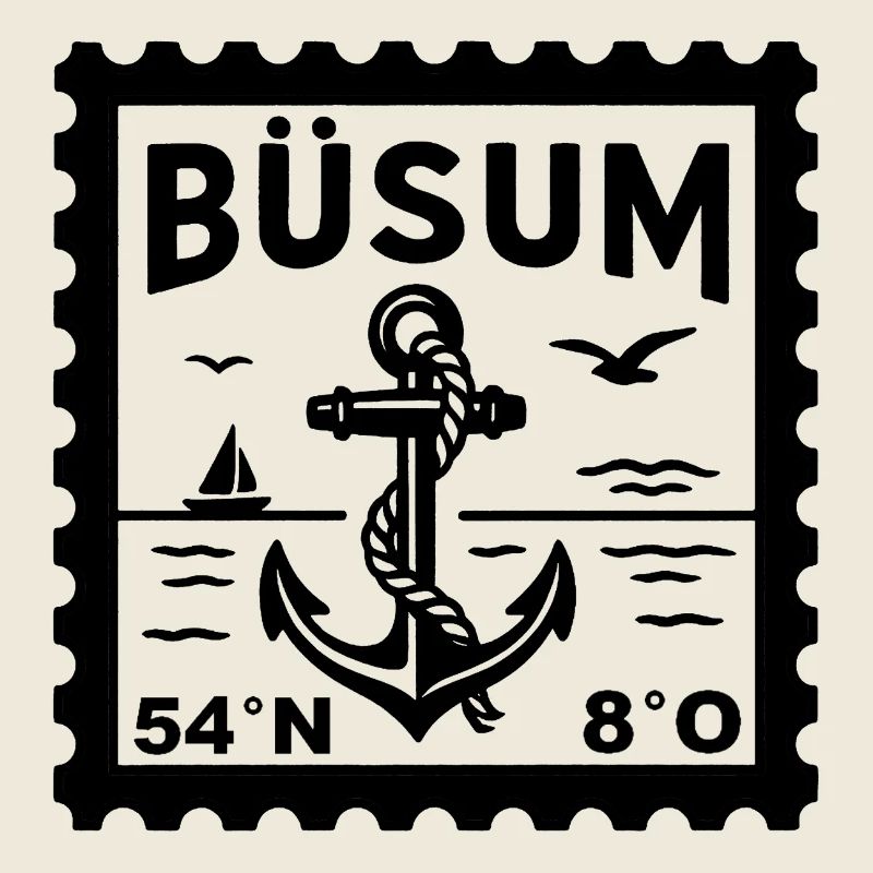 Büsum Briefmarke