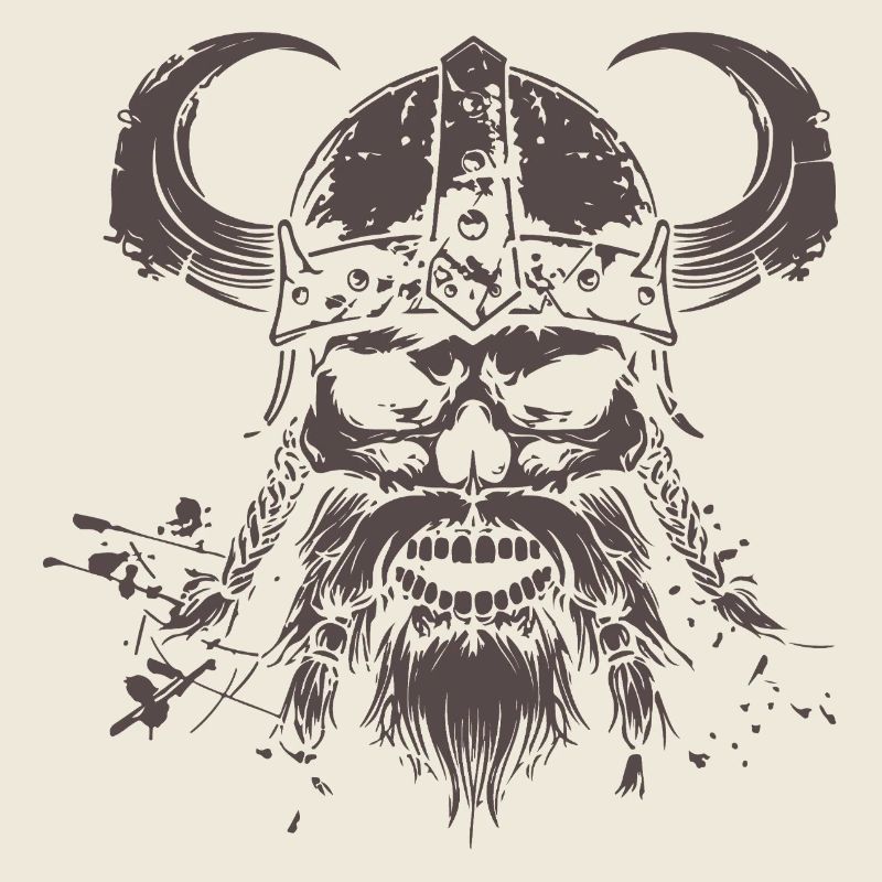 Crâne viking 1