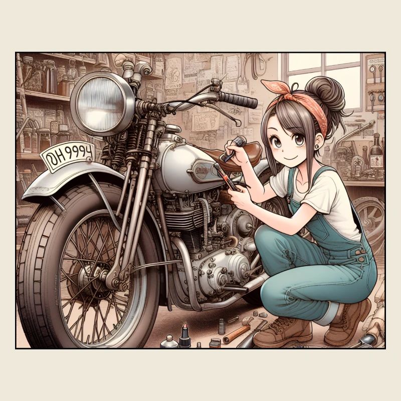 Manga Mécano Girl