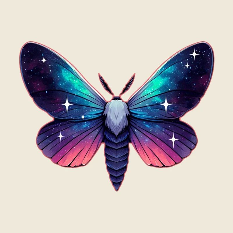 Papillon de la galaxie - Fantaisie sur le thème de l’espace cosmique